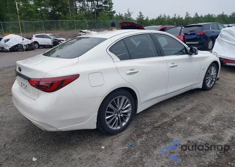 2018 Infiniti Q50 3.0T Luxe from USA, damaged, VIN JN1EV7AR7JM445233